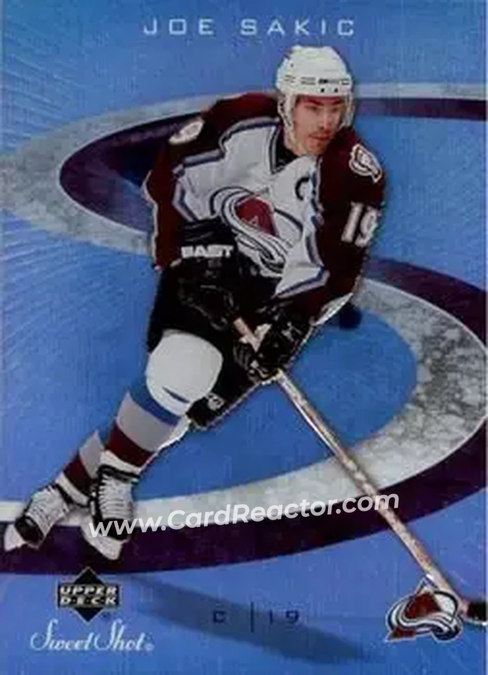 2006-07 Upper Deck Sweet Shot #27 - Joe Sakic - Colorado Avalanche - Front