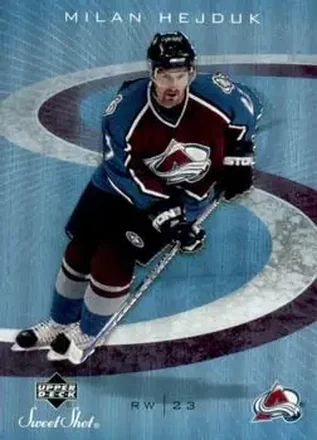 2006-07 Upper Deck Sweet Shot #29 - Milan Hejduk - Colorado Avalanche