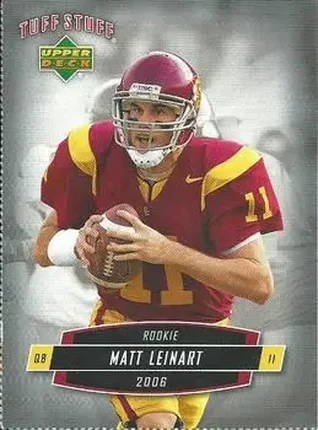 2006 Upper Deck Tuff Stuff #TSUD-2 - Matt Leinart - USC Trojans