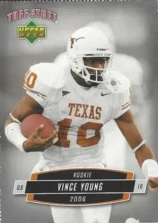 2006 Upper Deck Tuff Stuff #TSUD-3 - Vince Young - Texas Longhorns