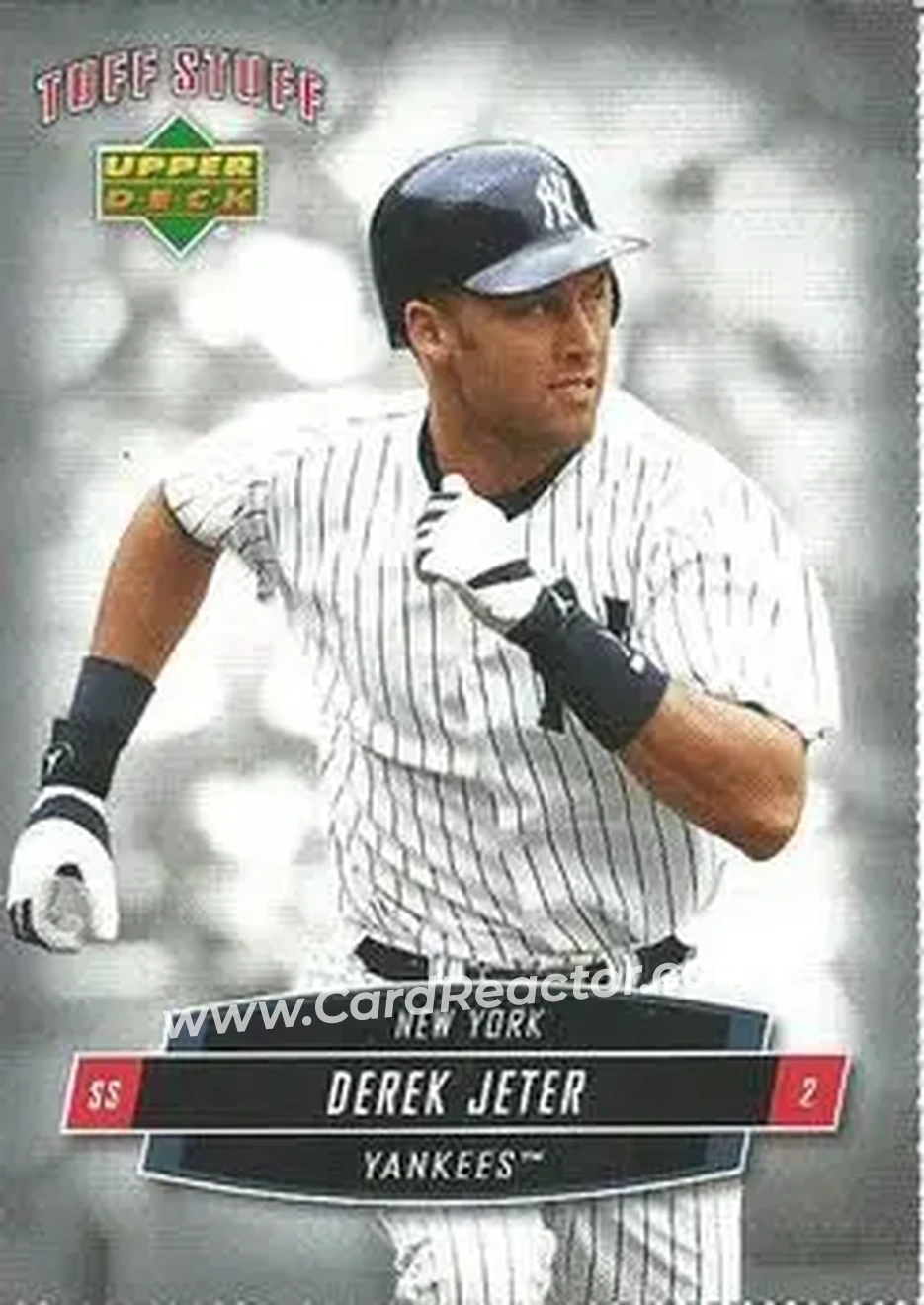 2006 Upper Deck Tuff Stuff #TSUD-5 - Derek Jeter - New York Yankees - Front