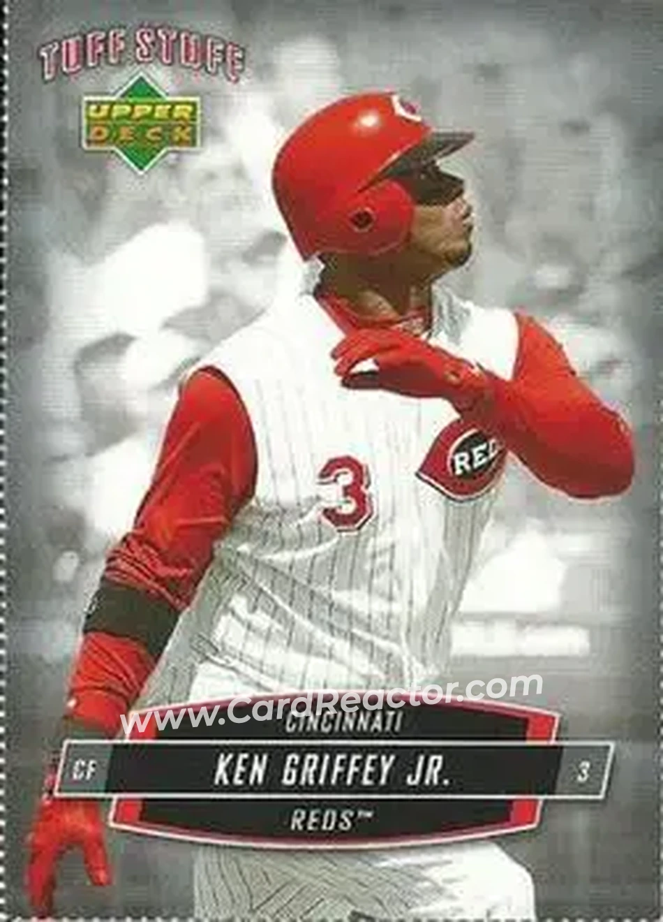 2006 Upper Deck Tuff Stuff #TSUD-6 - Ken Griffey Jr. - Cincinnati Reds - Front