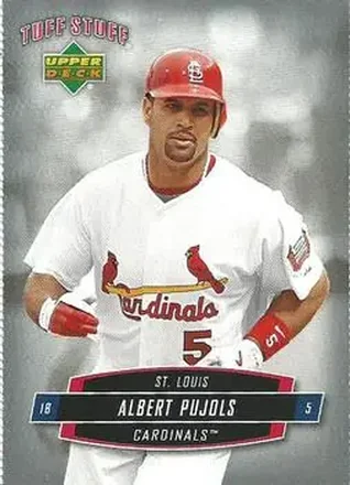 2006 Upper Deck Tuff Stuff #TSUD-7 - Albert Pujols - St. Louis Cardinals