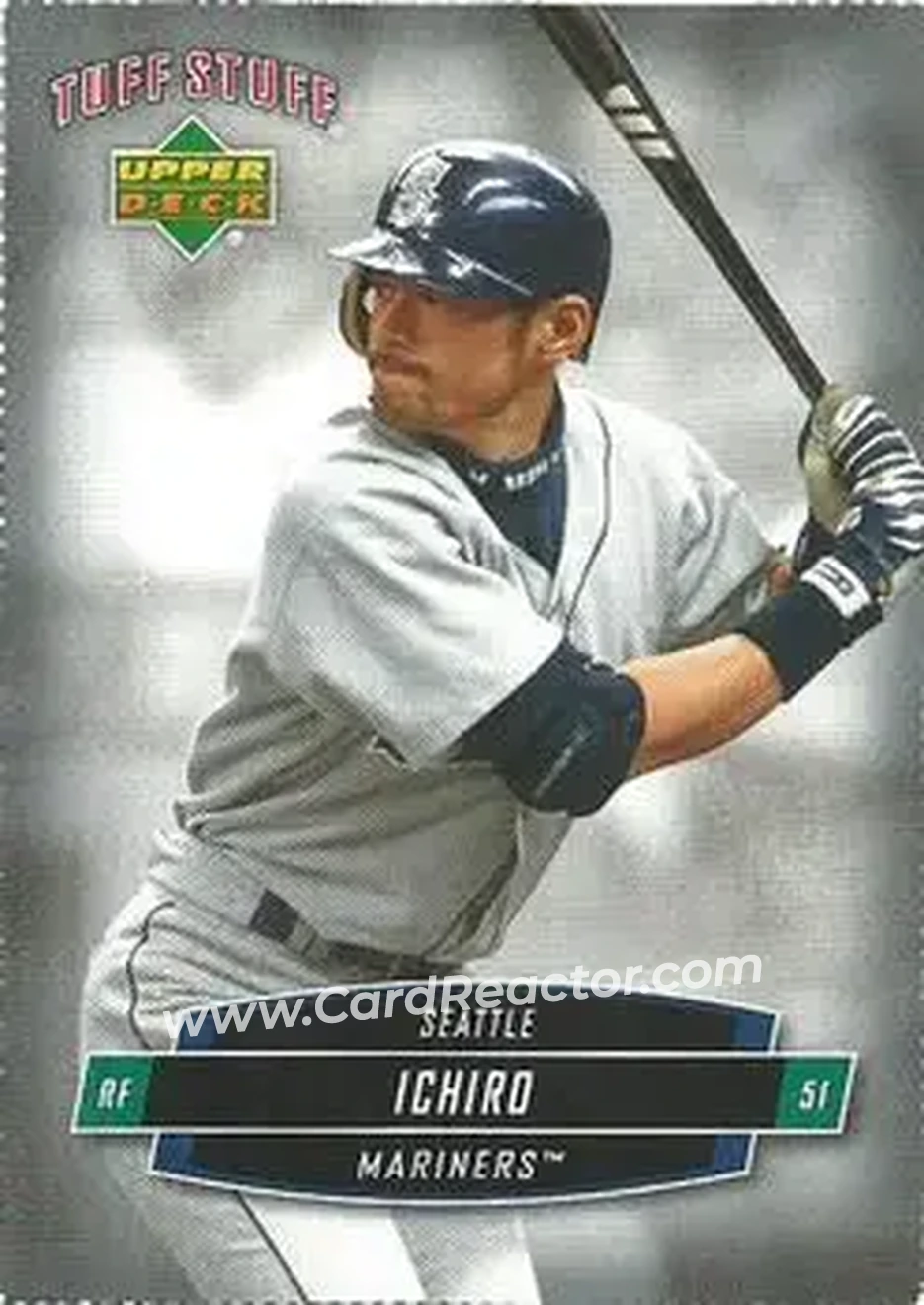 2006 Upper Deck Tuff Stuff #TSUD-8 - Ichiro - Seattle Mariners - Front