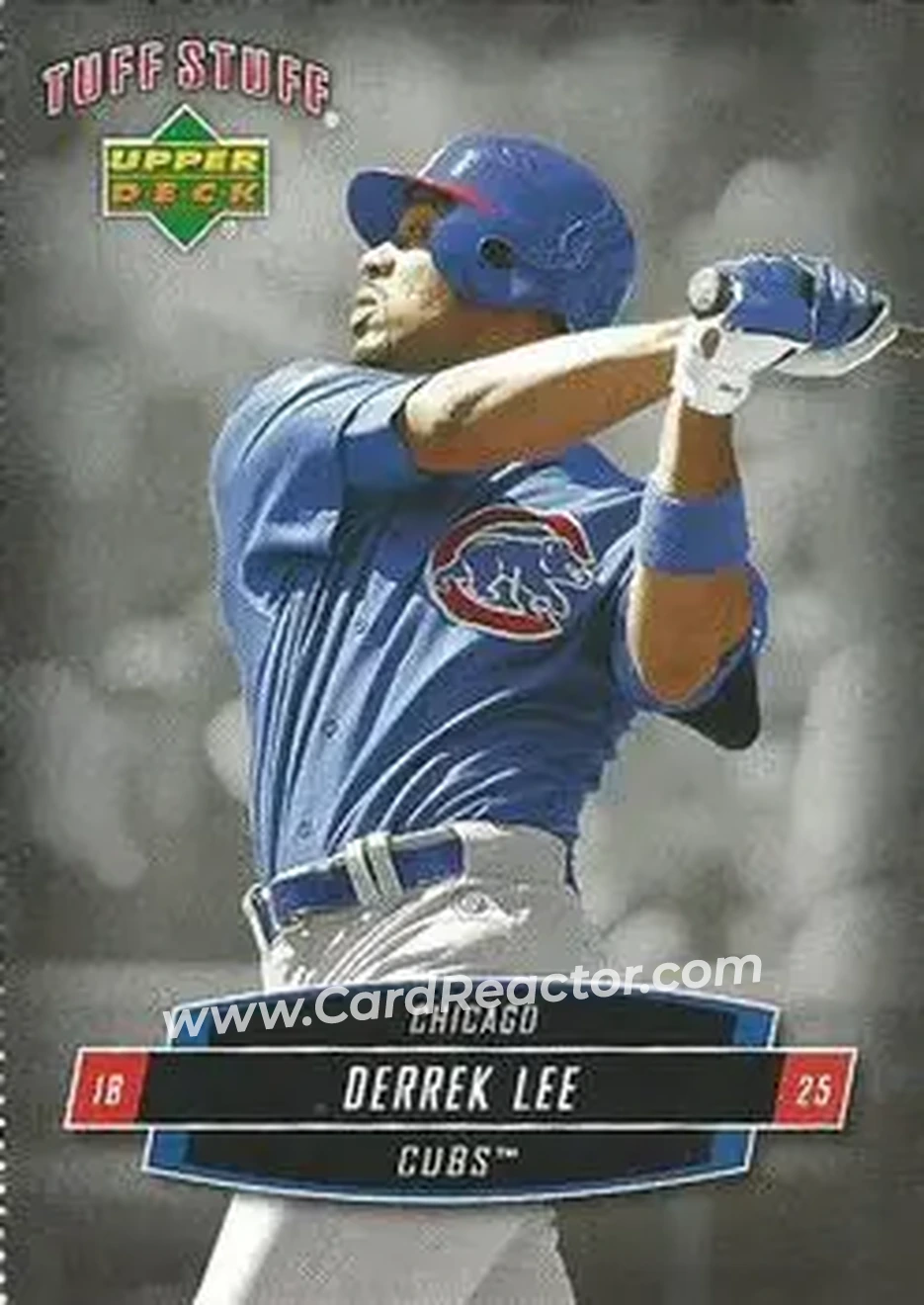 2006 Upper Deck Tuff Stuff #TSUD-10 - Derrek Lee - Chicago Cubs - Front