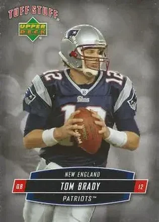 2006 Upper Deck Tuff Stuff #TSUD-13 - Tom Brady - New England Patriots