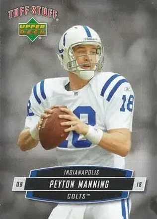 2006 Upper Deck Tuff Stuff #TSUD-15 - Peyton Manning - Indianapolis Colts