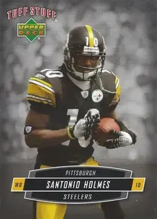 2006 Upper Deck Tuff Stuff #TSUD-17 - Santonio Holmes - Pittsburgh Steelers