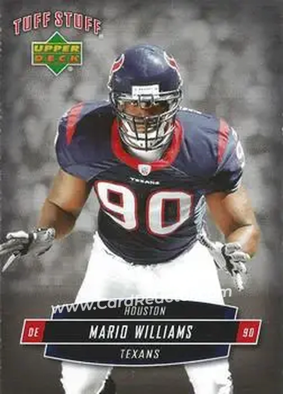 2006 Upper Deck Tuff Stuff #TSUD-18 - Mario Williams - Houston Texans - Front