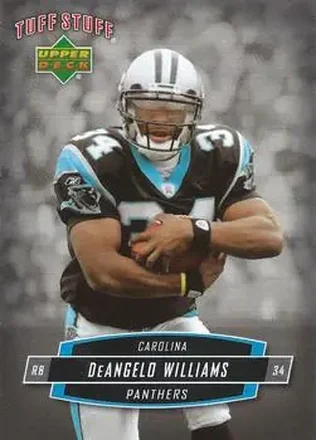 2006 Upper Deck Tuff Stuff #TSUD-19 DeAngelo Williams