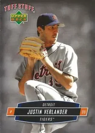 2006 Upper Deck Tuff Stuff #TSUD-22 Justin Verlander