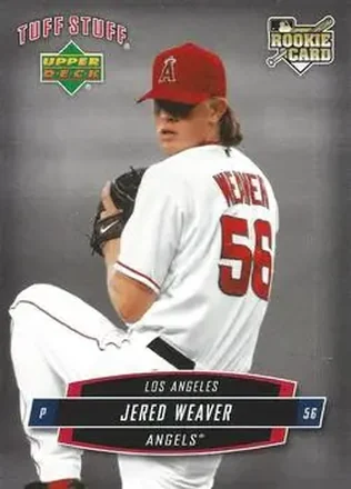 2006 Upper Deck Tuff Stuff #TSUD-24b Jered Weaver
