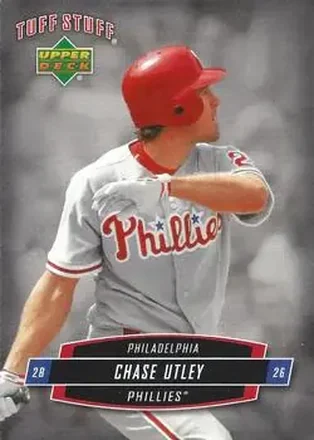 2006 Upper Deck Tuff Stuff #TSUD-27 - Chase Utley - Philadelphia Phillies