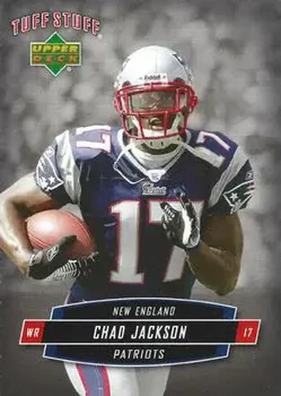 2006 Upper Deck Tuff Stuff #TSUD-32 - Chad Jackson - New England Patriots