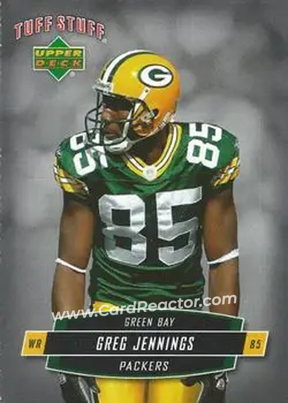 2006 Upper Deck Tuff Stuff #TSUD-33 - Greg Jennings - Green Bay Packers - Front