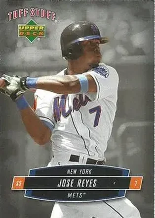 2006 Upper Deck Tuff Stuff #TSUD-38 - Jose Reyes - New York Mets