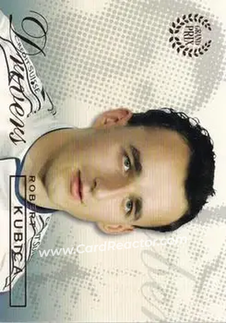 2006 Futera Grand Prix #22 - Robert Kubica - BMW Sauber F1 - Front