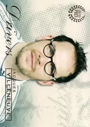 2006 Futera Grand Prix #42 - Jacques Villeneuve - BMW Sauber F1
