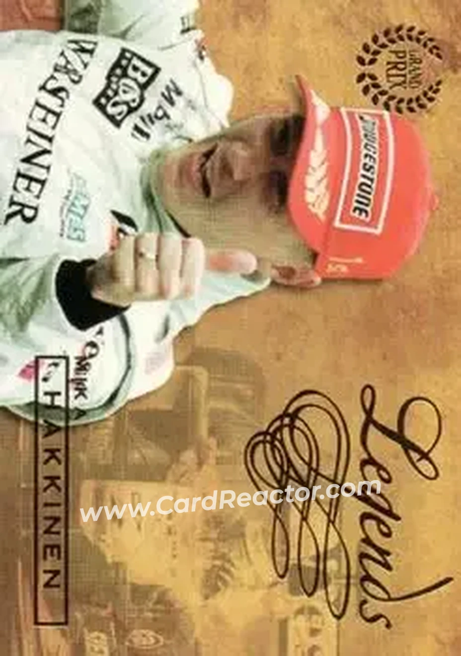 2006 Futera Grand Prix #54 - Mika Hakkinen - McLaren - Front