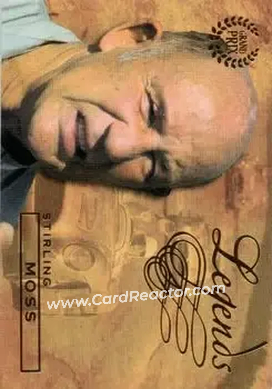 2006 Futera Grand Prix #60 - Stirling Moss - Mercedes - Front