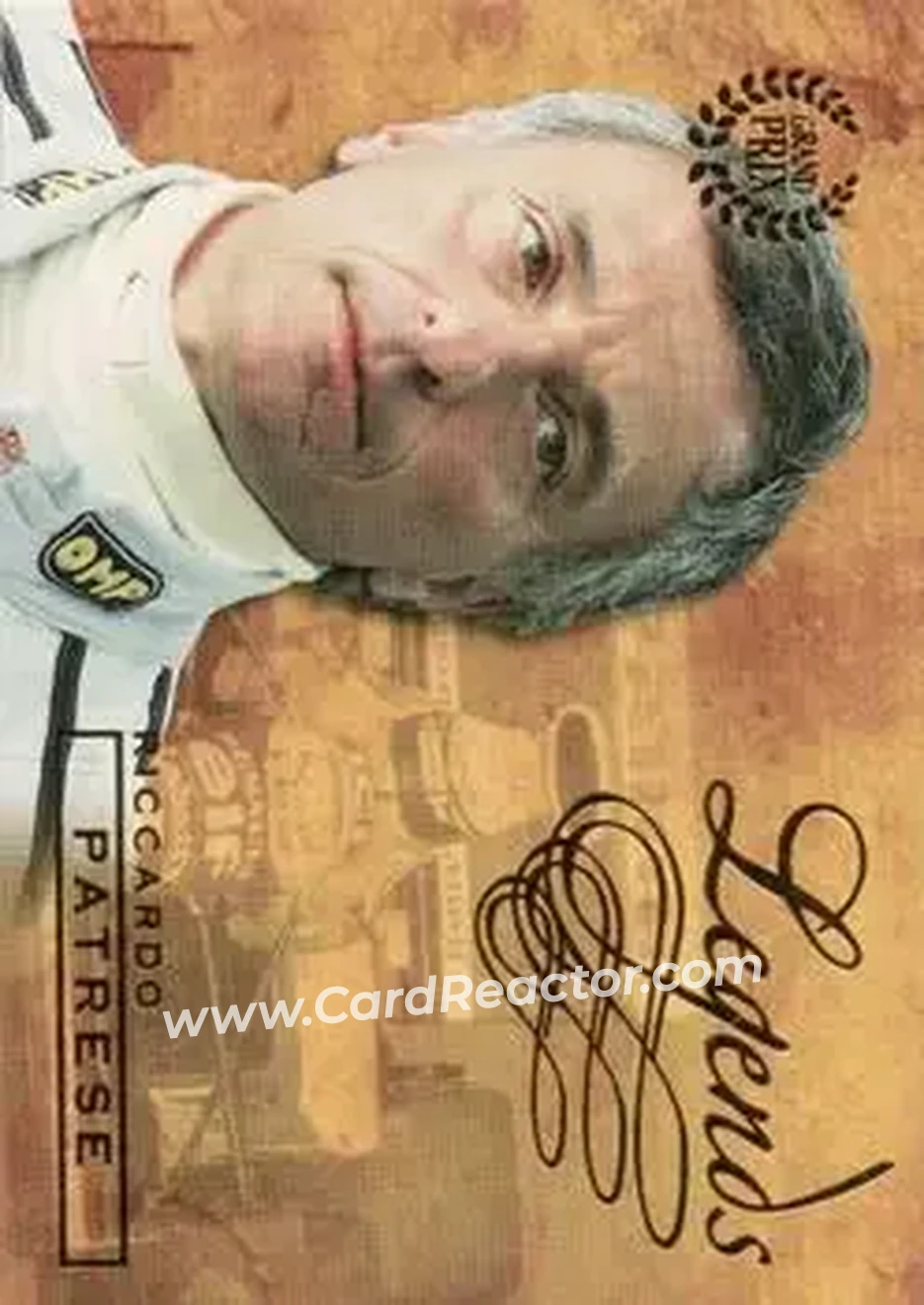 2006 Futera Grand Prix #61 - Riccardo Patrese - Williams - Front