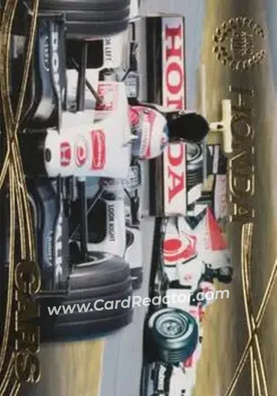 2006 Futera Grand Prix #69 - Honda - Honda - Front