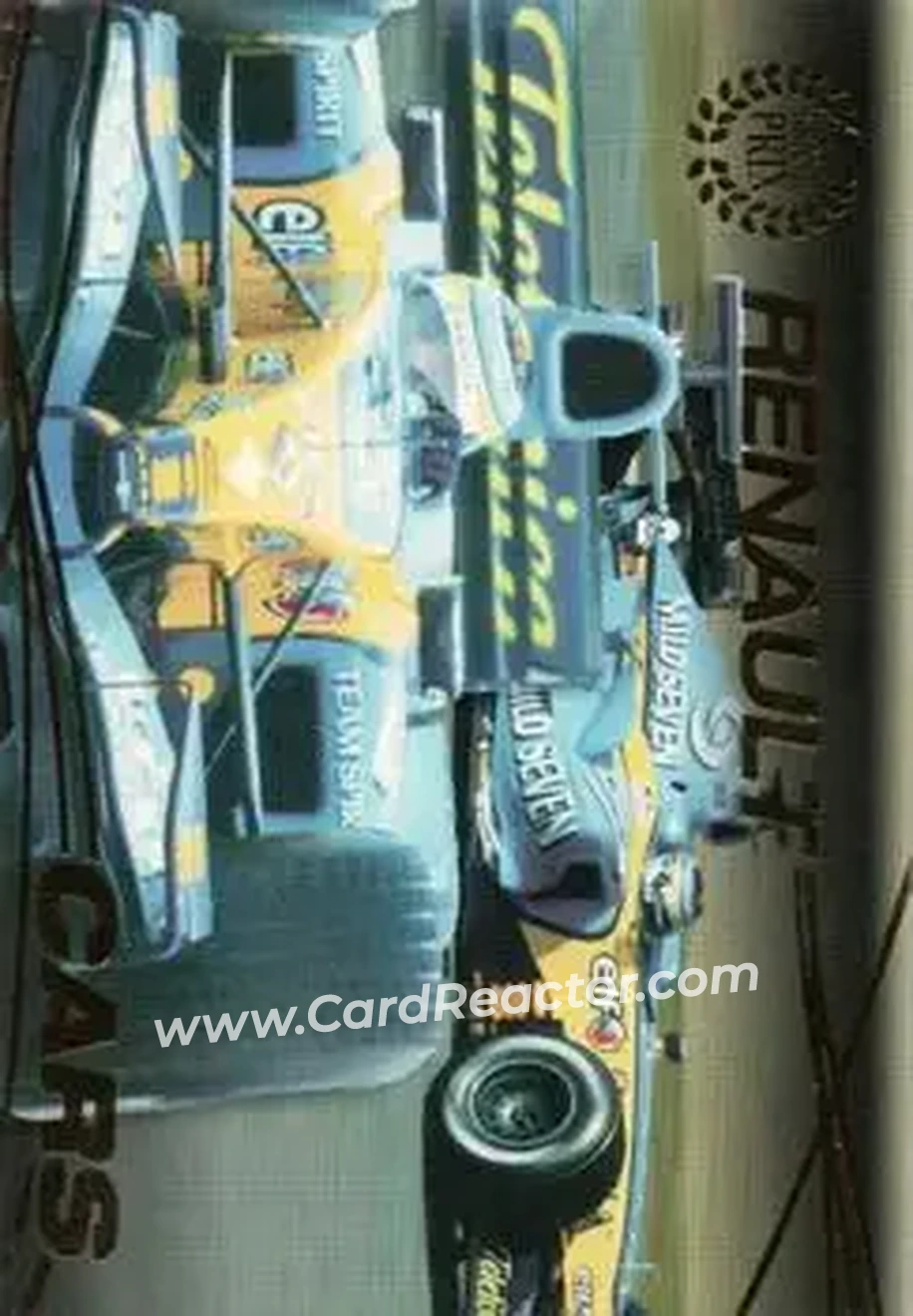 2006 Futera Grand Prix #73 - Renault - Renault F1 Team - Front