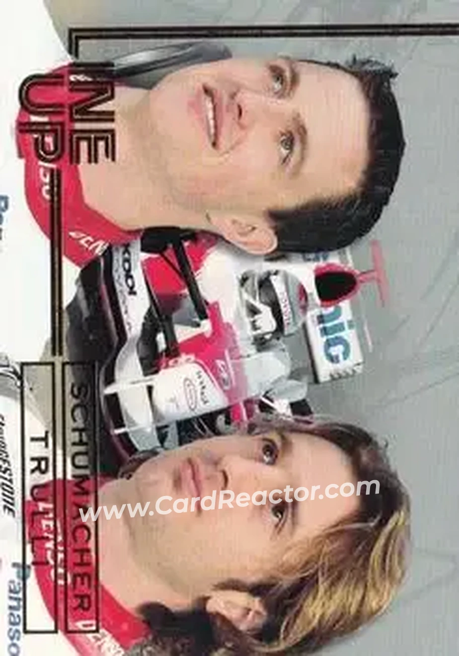 2006 Futera Grand Prix #86 - Ralf Schumacher - Jarno Trulli - Toyota Racing - Toyota Racing - Front