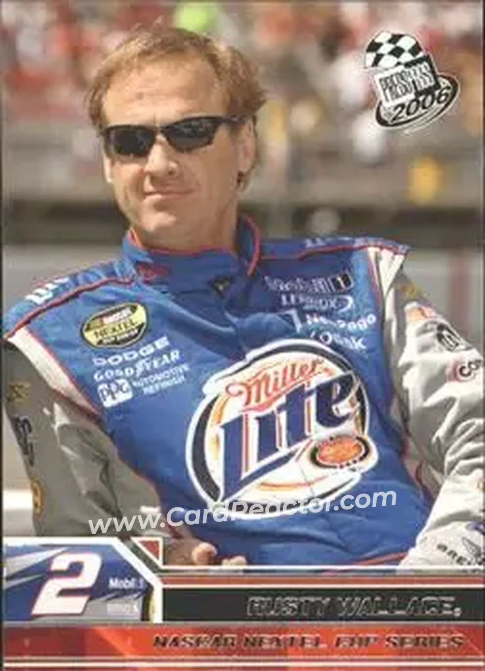 2006 Press Pass #4 - Rusty Wallace - Penske Racing South - Front