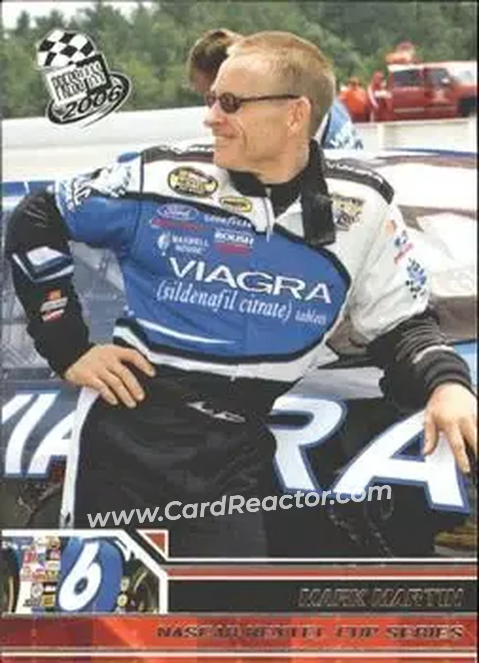 2006 Press Pass #6 - Mark Martin - Roush Racing - Front