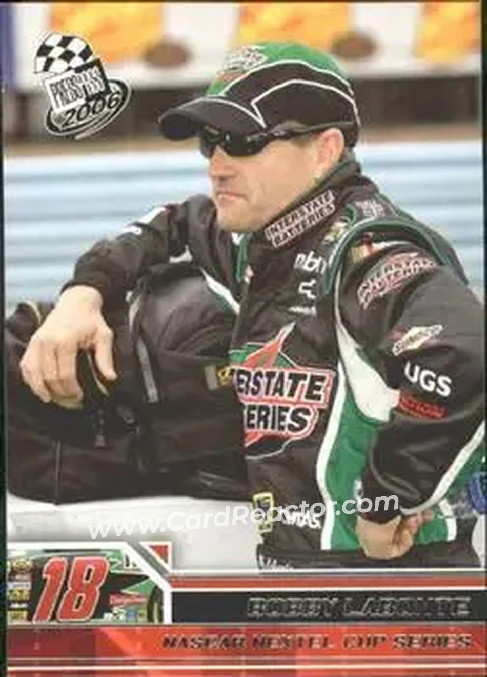 2006 Press Pass #14 - Bobby Labonte - Joe Gibbs Racing - Front