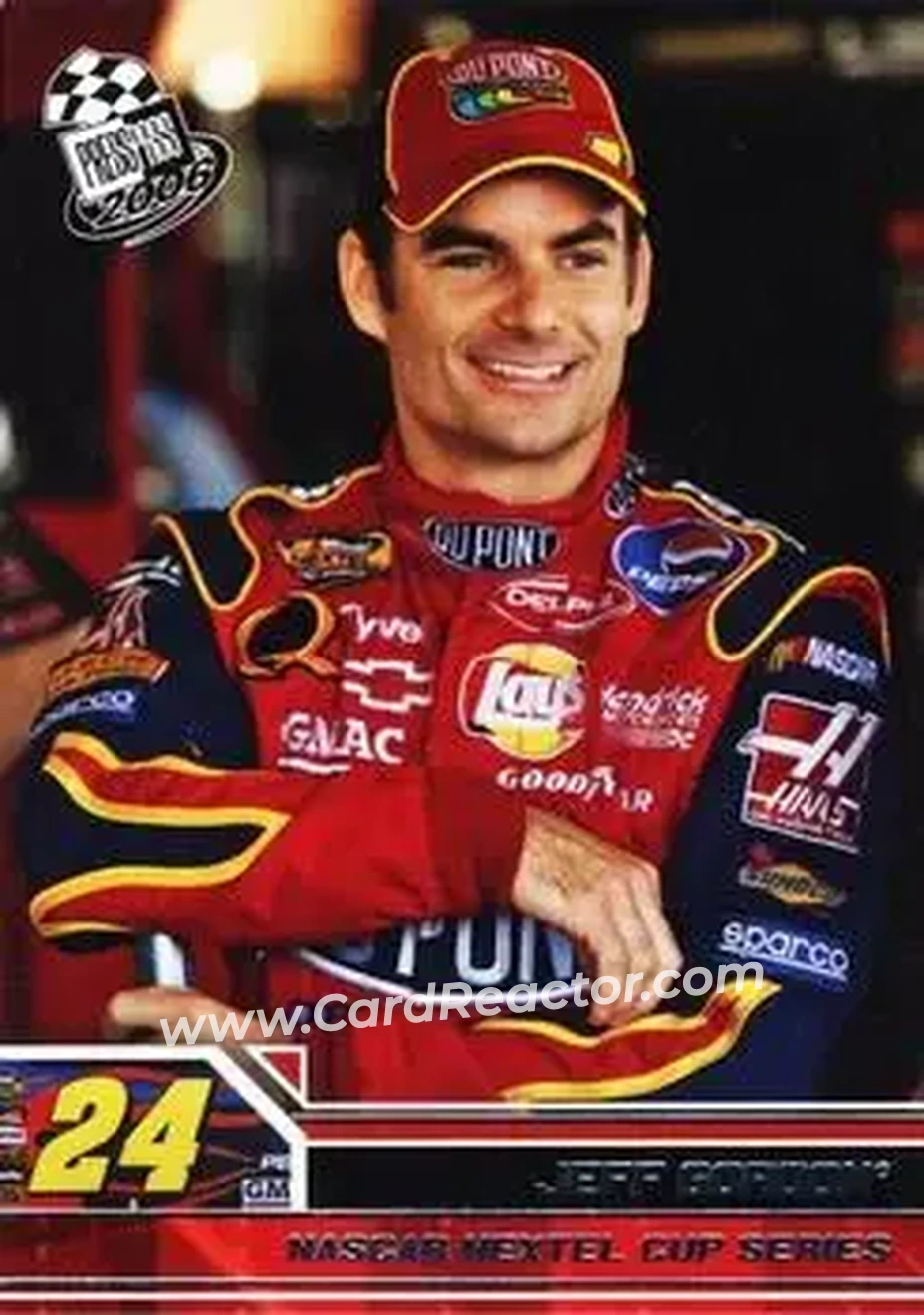 2006 Press Pass #18 - Jeff Gordon - Hendrick Motorsports - Front