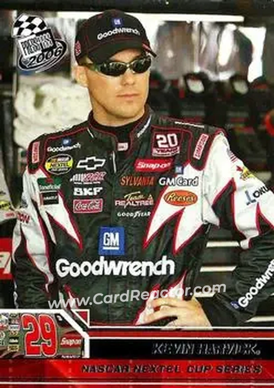 2006 Press Pass #20 - Kevin Harvick - Richard Childress Racing - Front