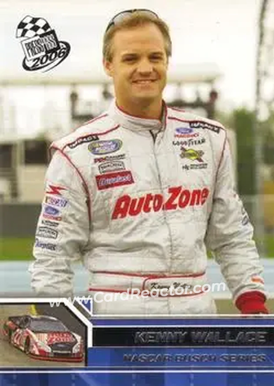 2006 Press Pass #36 - Kenny Wallace - PPC Motorsports - Front