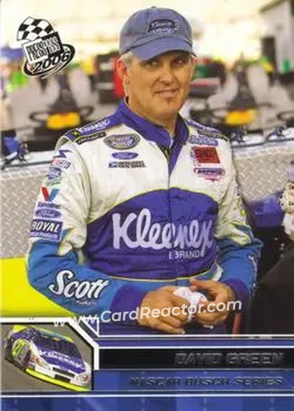 2006 Press Pass #37 - David Green - Brewco Motorsports - Front