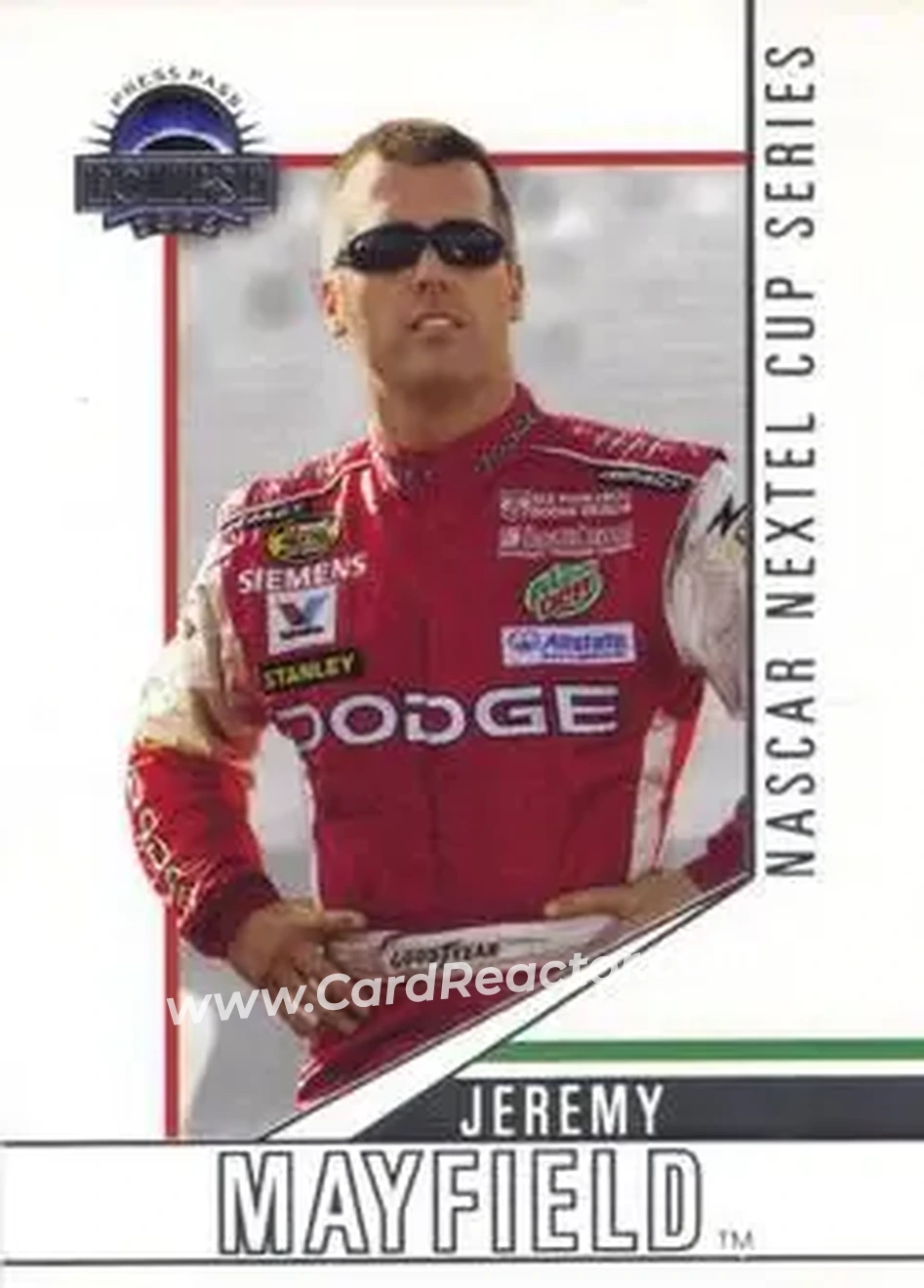 2006 Press Pass Eclipse #9 - Jeremy Mayfield - Evernham Motorsports - Front