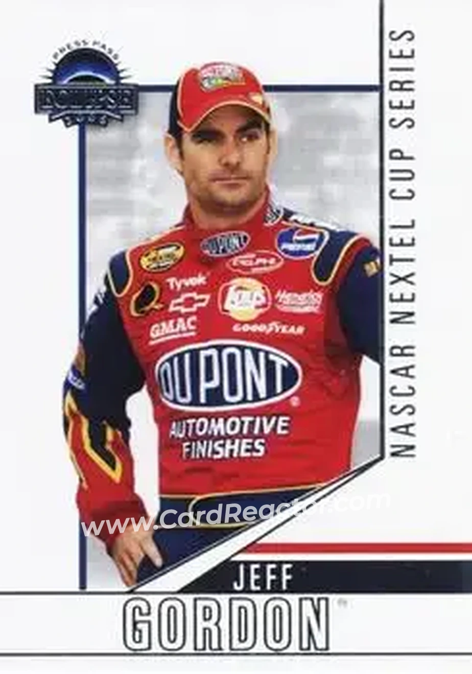 2006 Press Pass Eclipse #10 - Jeff Gordon - Hendrick Motorsports - Front