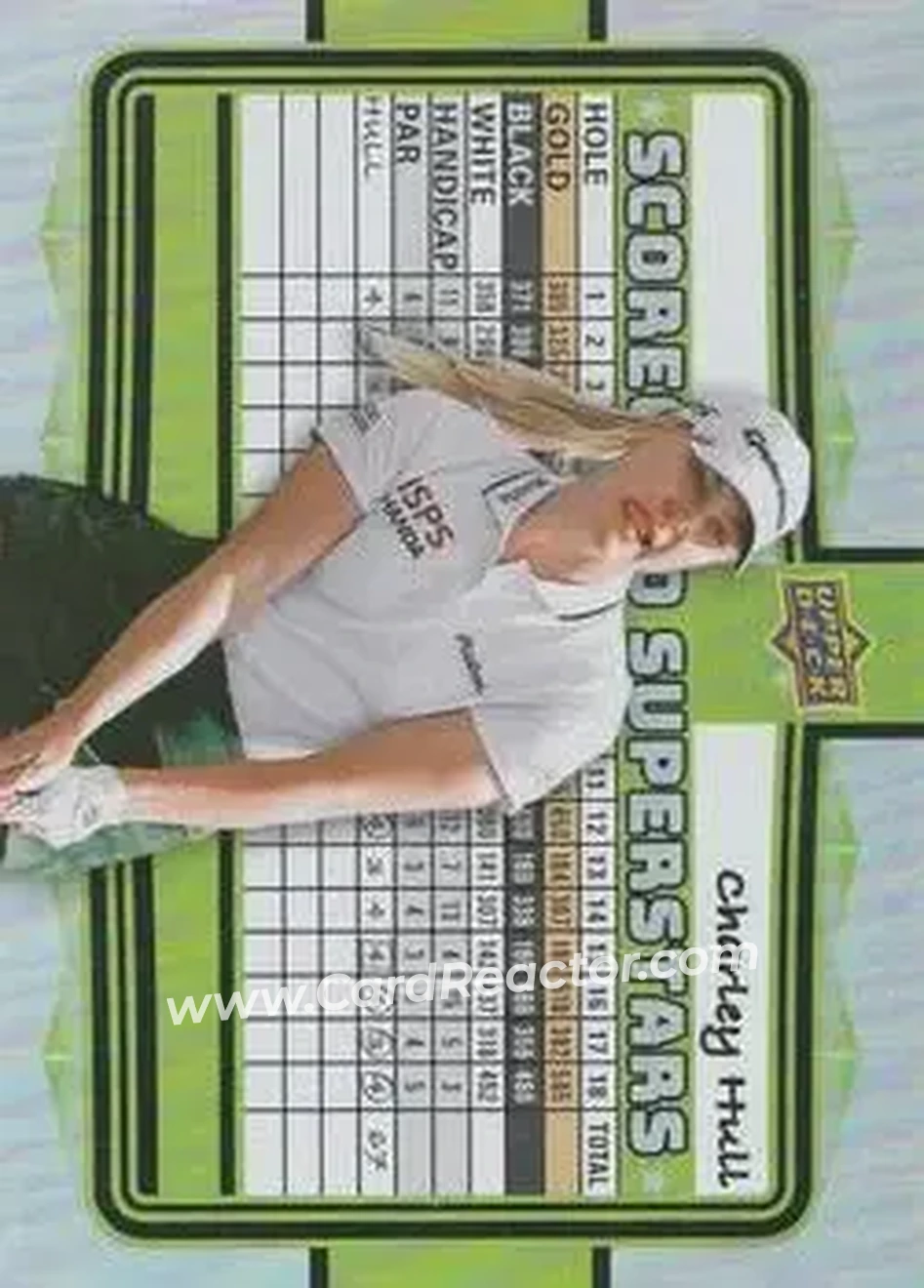 2026 Upper Deck - Scorecard Superstars #SS-5 - Charley Hull - Front 2026 Upper Deck - Scorecard Superstars #SS-5 - Charley Hull - Front