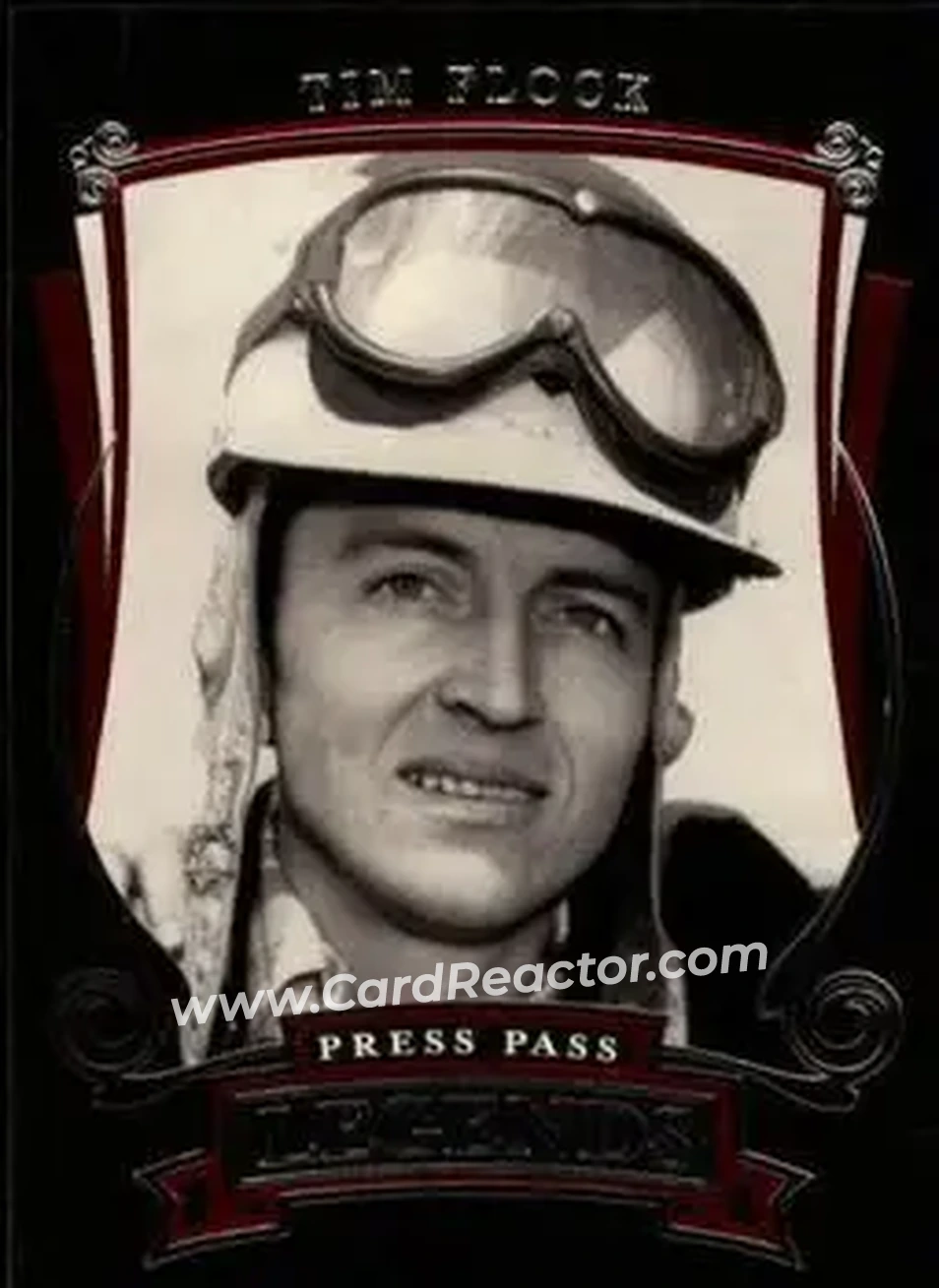 2006 Press Pass Legends #1 - Tim Flock - Carl Kiekhaefer - Front