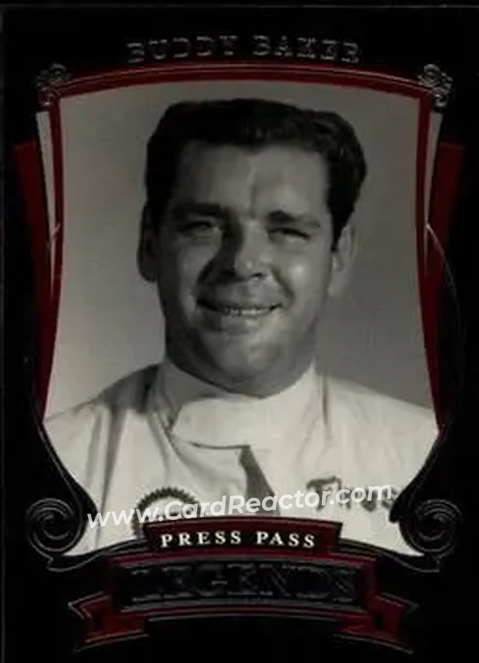 2006 Press Pass Legends #15 - Buddy Baker - Cotton Owens Garage - Front