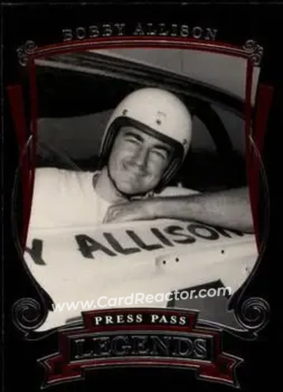 2006 Press Pass Legends #17 - Bobby Allison - Bud Moore Engineering - Front