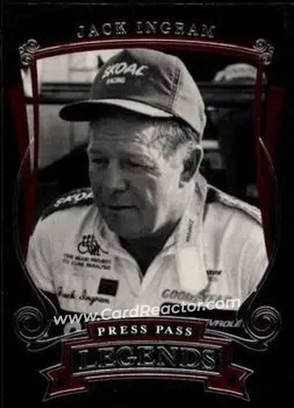 2006 Press Pass Legends #18 - Jack Ingram - Ingram Racing - Front