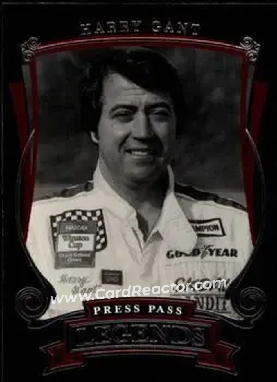 2006 Press Pass Legends #22 - Harry Gant - Leo Jackson Motorsports - Front 2006 Press Pass Legends #22 - Harry Gant - Leo Jackson Motorsports - Front