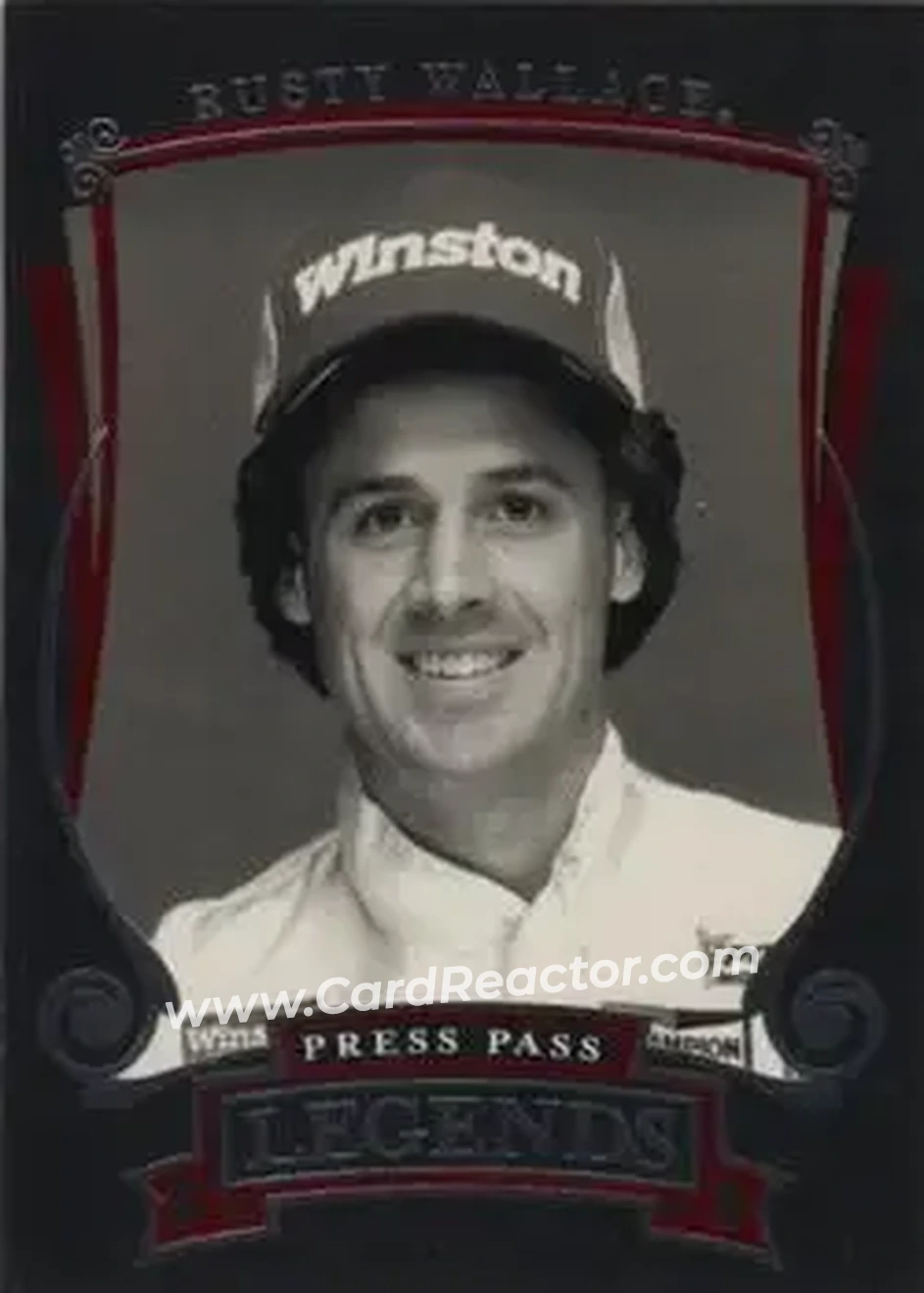2006 Press Pass Legends #28 - Rusty Wallace - Blue Max Racing - Front