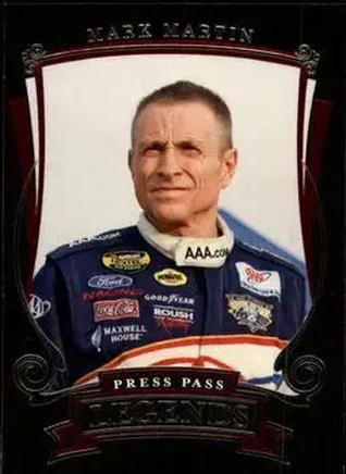 2006 Press Pass Legends #30 - Mark Martin - Roush Racing