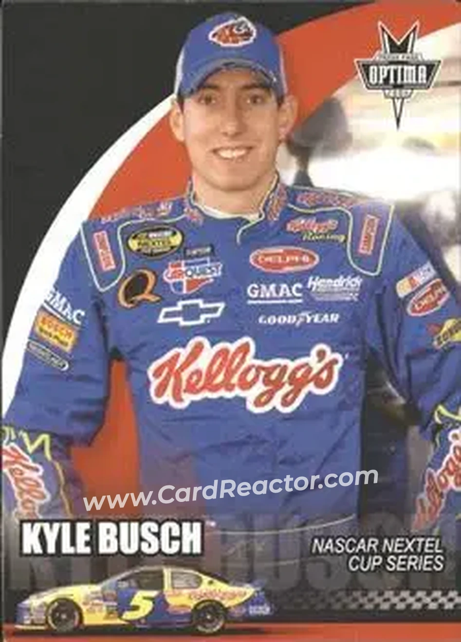 2006 Press Pass Optima #5 - Kyle Busch - Hendrick Motorsports - Front