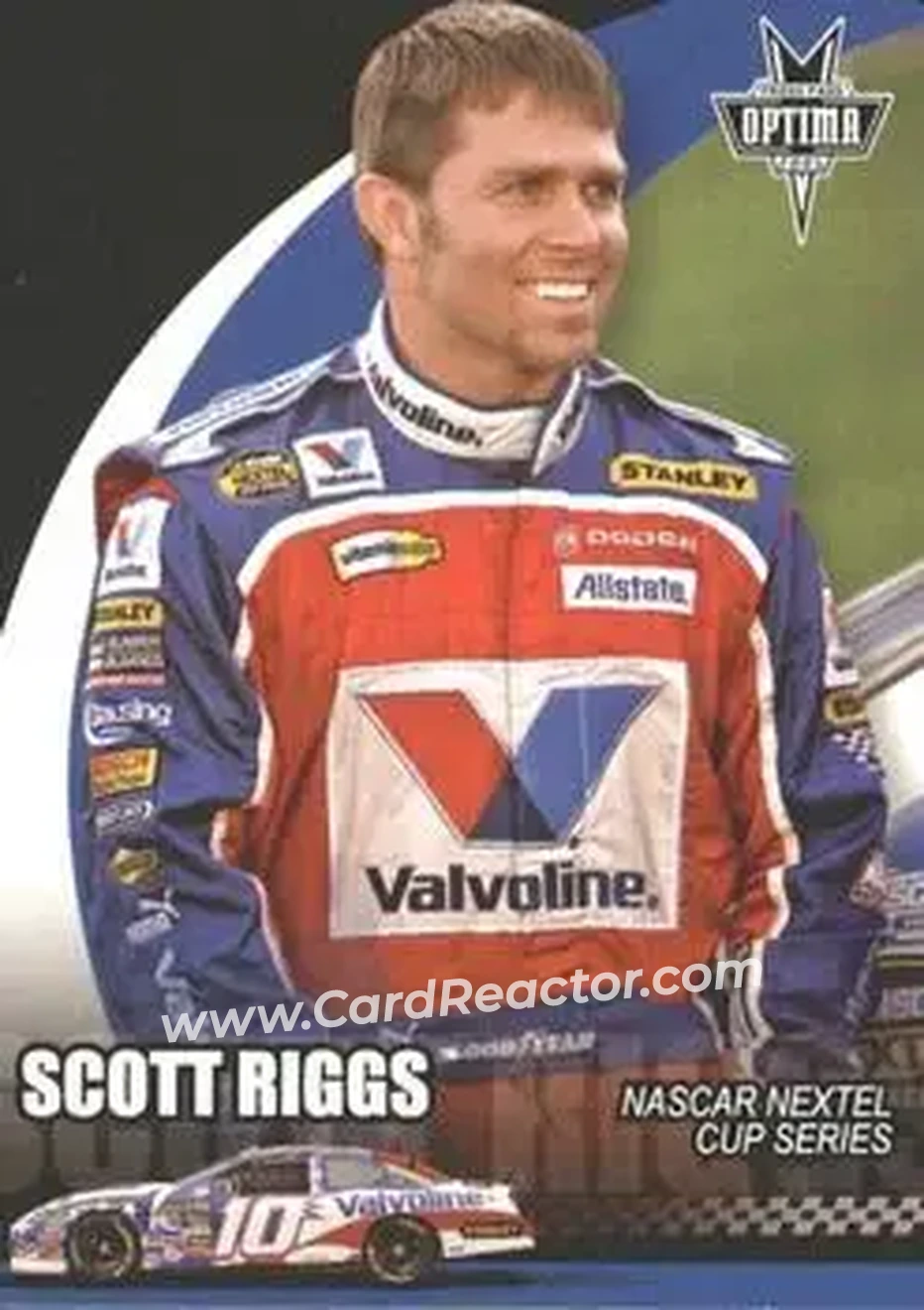 2006 Press Pass Optima #10 - Scott Riggs - Evernham Motorsports - Front