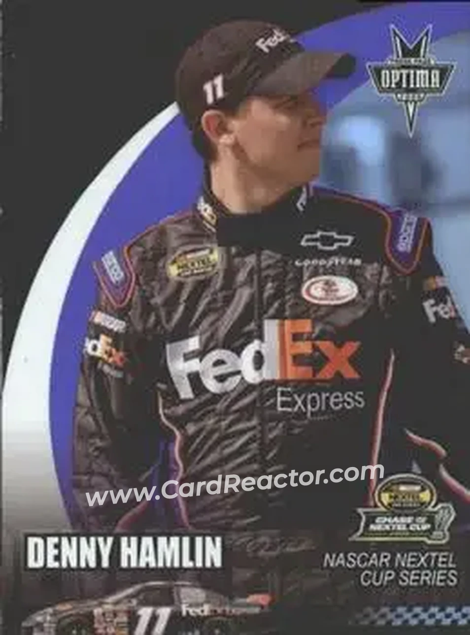 2006 Press Pass Optima #11 - Denny Hamlin - Joe Gibbs Racing - Front