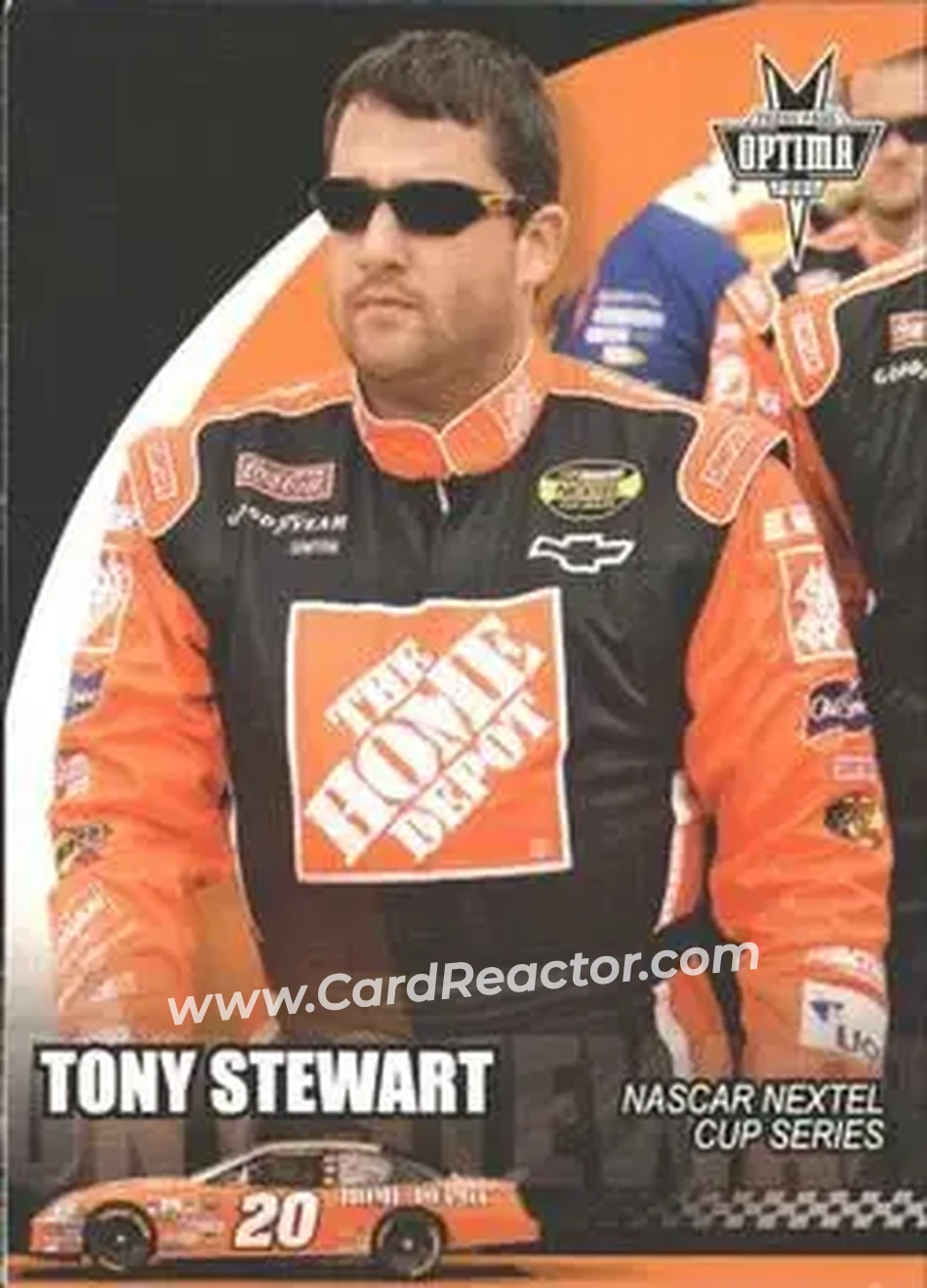 2006 Press Pass Optima #17 - Tony Stewart - Joe Gibbs Racing - Front