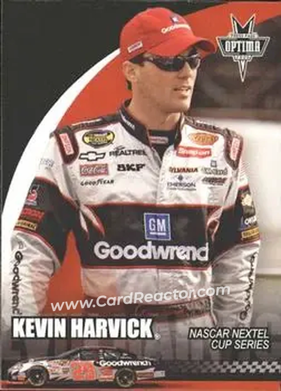 2006 Press Pass Optima #22 - Kevin Harvick - Richard Childress Racing - Front 2006 Press Pass Optima #22 - Kevin Harvick - Richard Childress Racing - Front